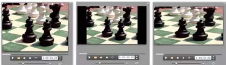 Avid Studio 14 - Proporción entre altura y anchura de vídeo - 1