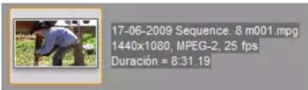 17-06-2009 Sequence. 8 m001.mpg 1440x1080, MPEG-2, 25 fps Duración = 8:31.19