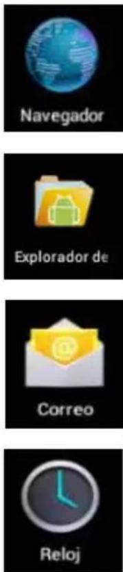 Navegador Explorador de Correo Reloj