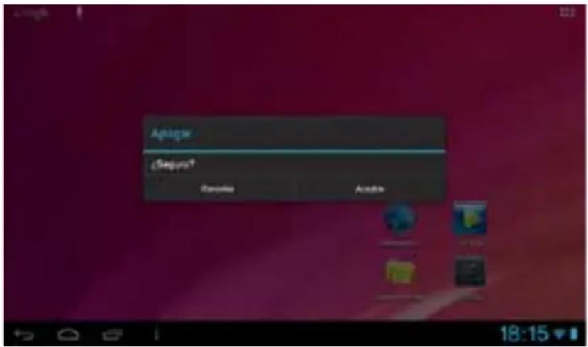AIRIS IDX Tab 716 - Encender y apagar la Tableta - 2