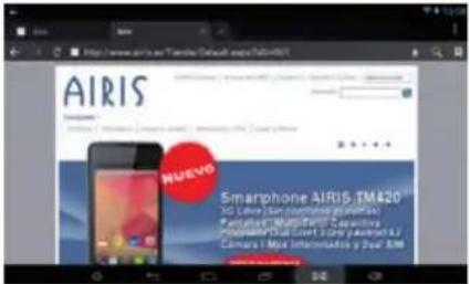 AIRIS OnePad 740 - ABRIR UNA NUEVA VENTANA EN EL NAVEGADOR. - 2
