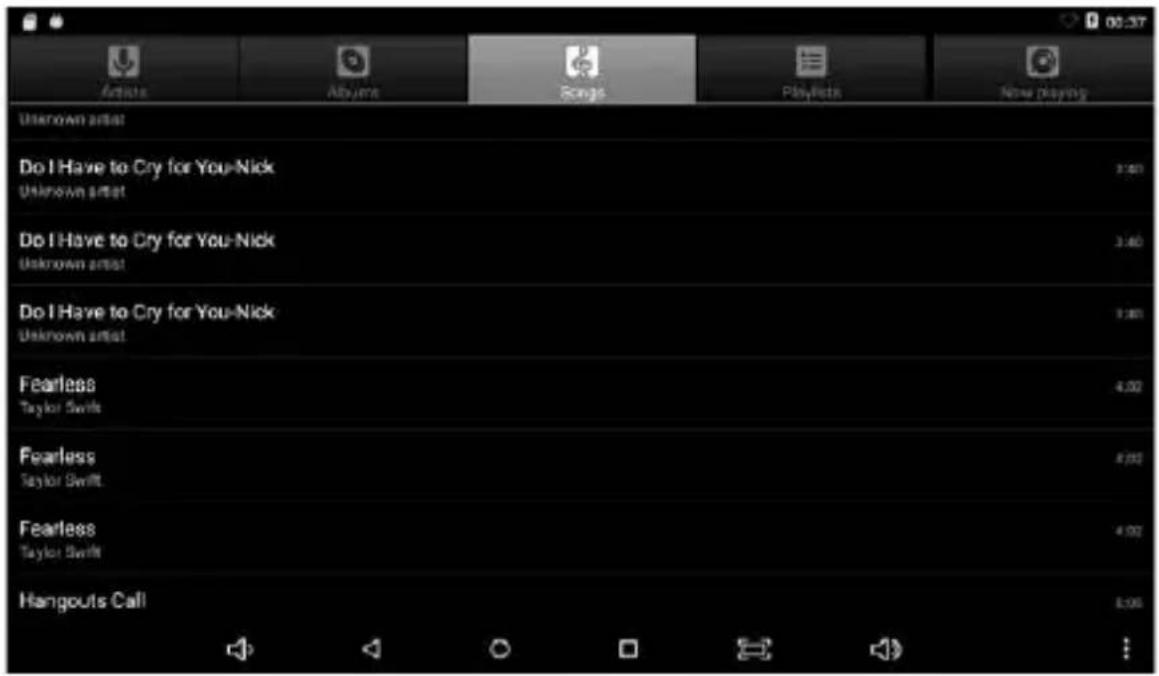 WOXTER N100 - Reproducir archivos de audio: - 1