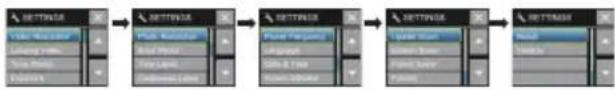 WOXTER Sportcam 4K - SETTINGS (AJUSTES) - 1