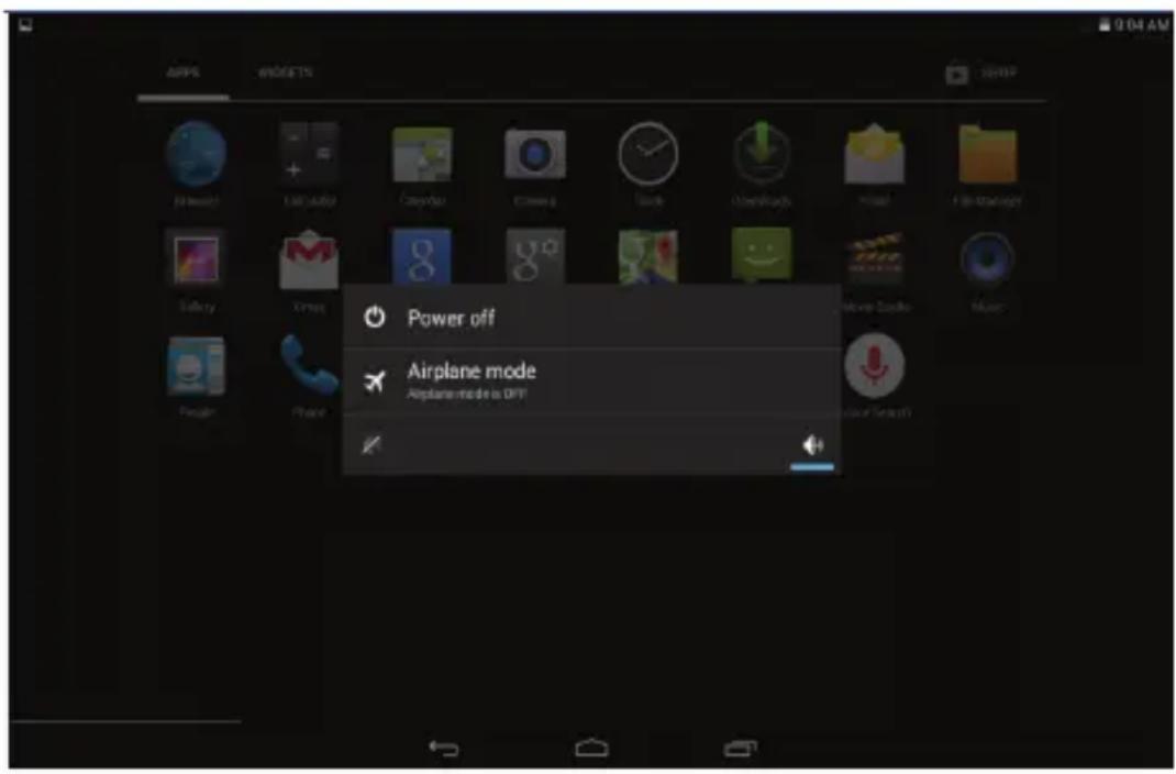 WOXTER Zelio Tab 81 - Encendido/Apagado /modo reposo y reset - 1