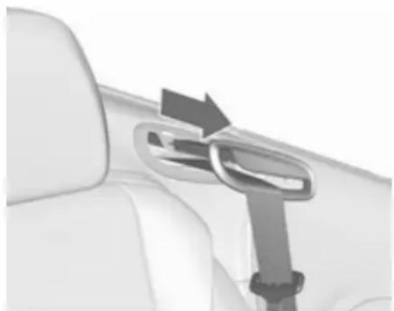 OPEL Cabrio (2018) - Aproximación automática del cinturón de seguridad - 1