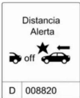 Distancia Alerta off D 008820