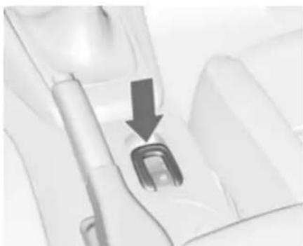 OPEL Cabrio (2018) - Accionamiento con el interruptor de la consola central - 2