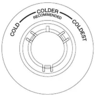 COLD COLDER RECOMMENDED COLDEST