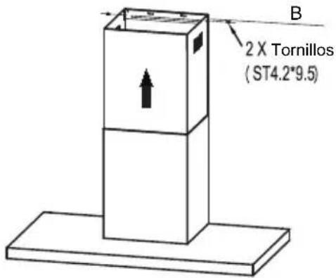2 X Tornillos (ST4.2*9.5) B