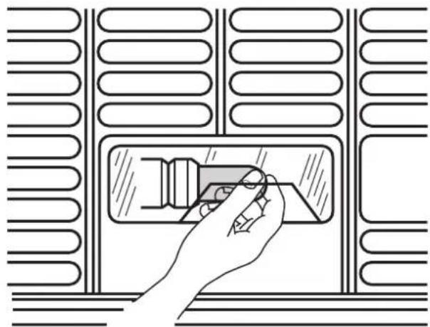 ZANUSSI ZCF 320 - COMO SUSTITUIR LA BOMBILLA - 1