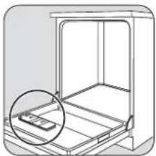 ZANUSSI ZDF303 - Ajuste de la cantidad de líquido abrillantador - 1