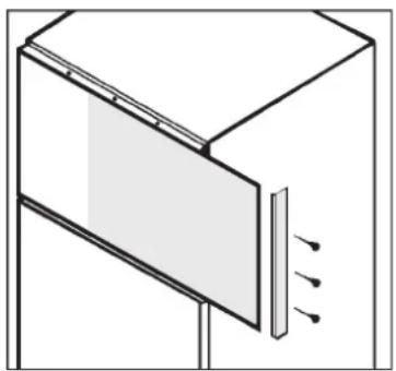 ZANUSSI ZD28CR3 - Cómo panelar las puertas: - 2