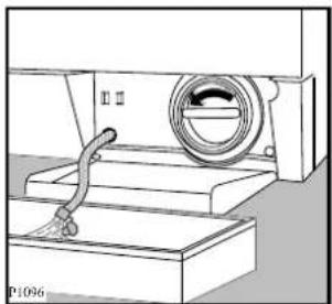 ZANUSSI WD1010 - Limpieza de la zona de descarga - 2