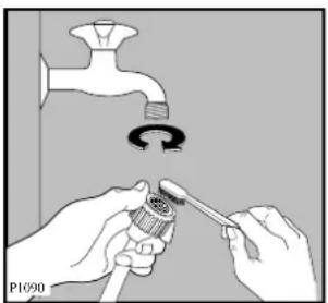 ZANUSSI WD1010 - Filtro del tubo de carga del agua - 1