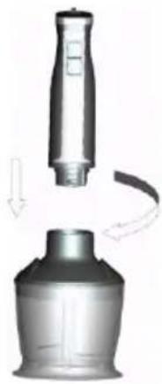 SVAN SVBM0212ACC - CAUTION: The blades are very sharp! Be very careful when handling the blade unit. - 3