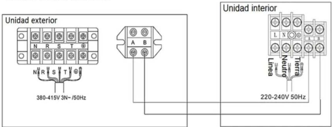 Baxi RZD70 - CONEXIONADO DE ALIMENTACIÓN E INTERCONEXIÓN - 2