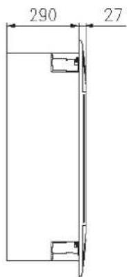 Baxi RZD70 - Localización de los ganchos de suspensión - 6
