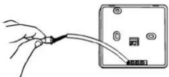 Baxi RZD70 - CONEXIONADO CONTROL CON CABLE - 1