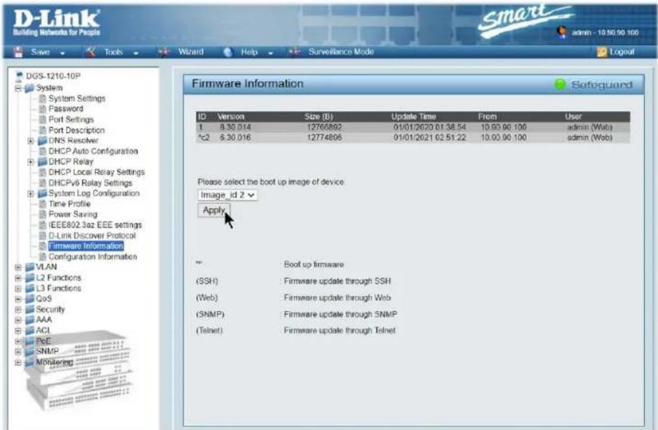 D-LINK DNC-100 - DGS-1210-10P – Actualización de FW - 1