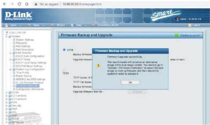 D-LINK DNC-100 - DGS-1210-10P – Actualización de FW - 2