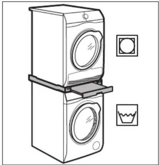 AEG L7FBG862O - Kit de empilhamento - 1