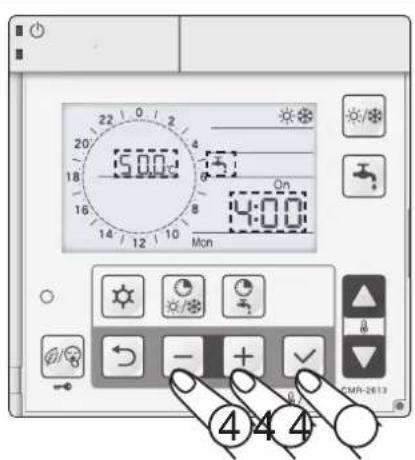 Baxi 10MR - Programación franjas horarias ACS, Low Tariff, Night Mode - 6