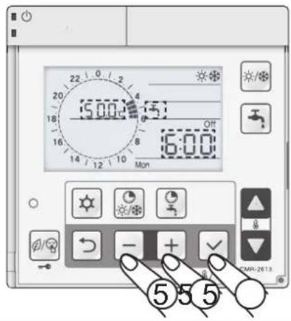 Baxi 10MR - Programación franjas horarias ACS, Low Tariff, Night Mode - 7