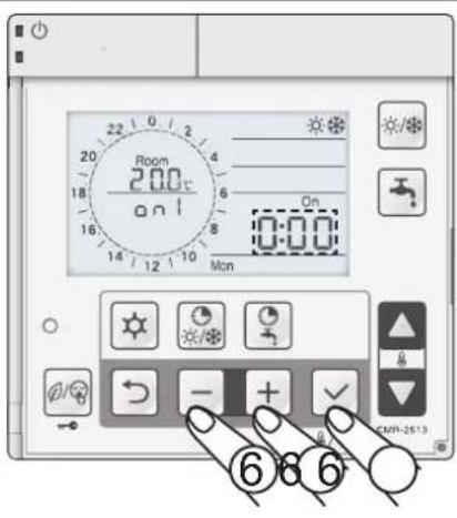 Baxi 10MR - Programación Franjas horarias - 8