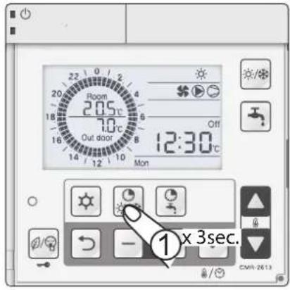 Baxi 10MR - Programación Franjas horarias - 1