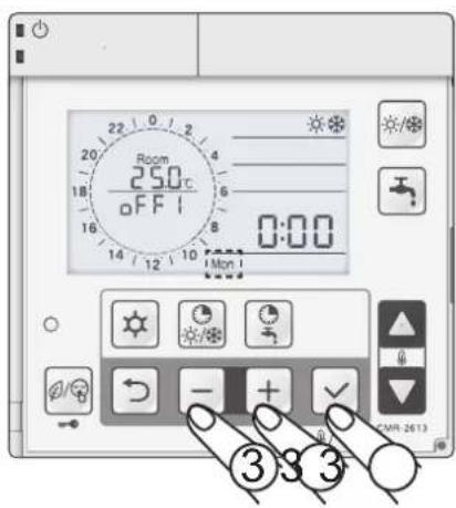 Baxi 10MR - Programación Franjas horarias - 3