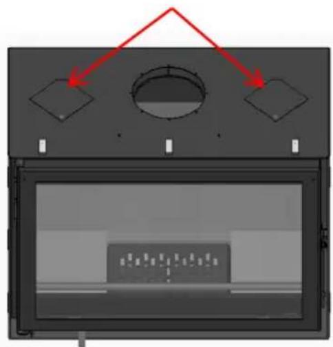 Baxi Idesia 1100 - Salidas de aire caliente - 1