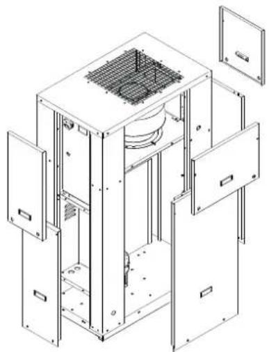 Baxi PBMC-I 18 - Acceso a las partes internas - 1