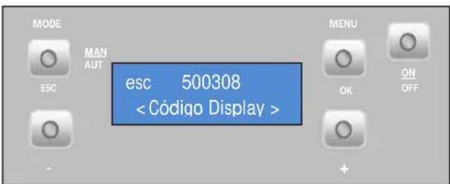 MODE MAN AUT ESC esc 500308 MENU OK ON OFF +