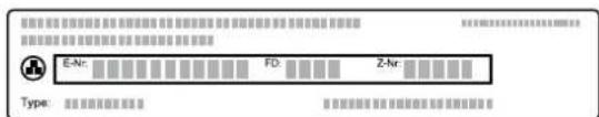 BALAY 3HB5131B2 - Número de producto (E-Nr.) y número de fabricación (FD) - 1
