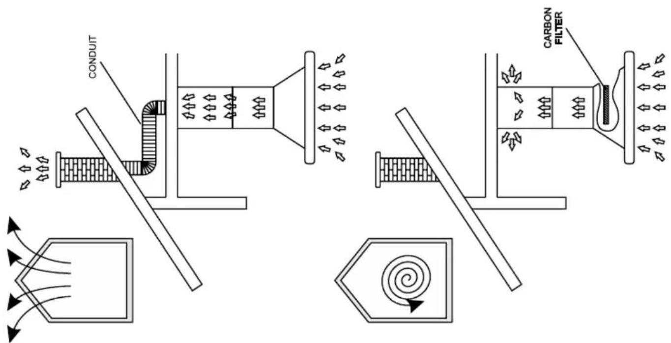 CARBON FILTER CONDUT