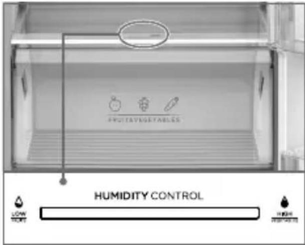 FROUTAVEGETABLES HUMIDITY CONTROL LOW TORT HIGH WATER