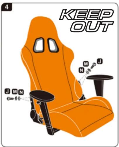 4 KEEP OUT J M N N M J