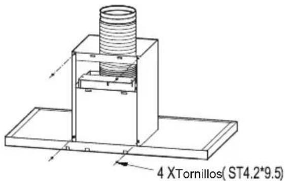4 XTornillos(ST4.2*9.5)