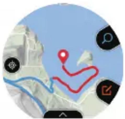 CASIO Pro Trek Smart WSD-F20SX - Habilitación del seguimiento de ruta en el mapa (Mostrar ruta) - 1