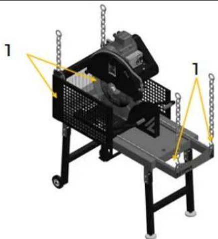 Zipper ZI-ZSM600 - Maschine von Transportpalette heben - 1