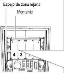 Espejo de zona lejana Montante 4 3