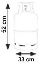 NEVIR NVR-CB4P - LPG bottle sizes - 4