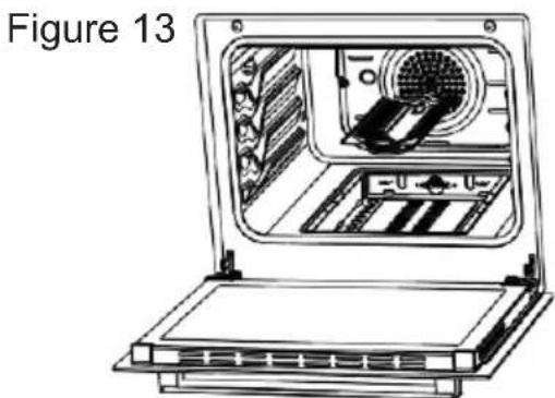 NEVIR NVR-CB4H - Removal of the lower burner: - 2