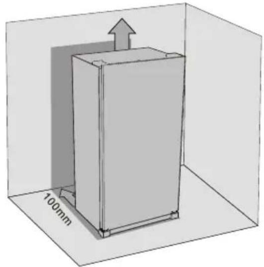 CORBERO CF2PH17022NFW - Requisito de espacio - 1