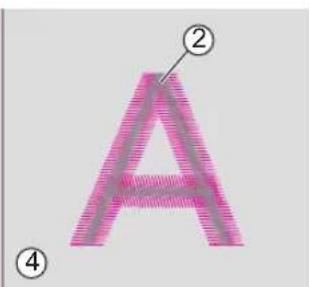 ② A ④