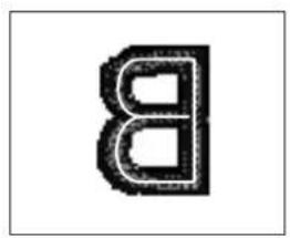 B