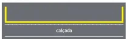 Honda NX4 Falcon (2006) - Sinalização Horizontal (Continuação) - 8