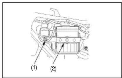 Honda NX4 Falcon (2006) - Remoção da Bateria - 1