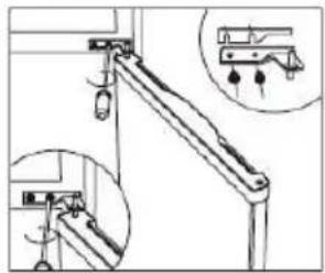 ASPES AF145500F - CAMBIO DE ORIENTACIÓN DE APERTURA DE LA PUERTA - 5