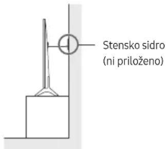 Stensko sidro (ni priloženo)